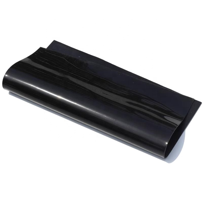 0.5mm 1mm 2mm 3mm 4mm various size custom black silicone rubber sheet for Vacuum press