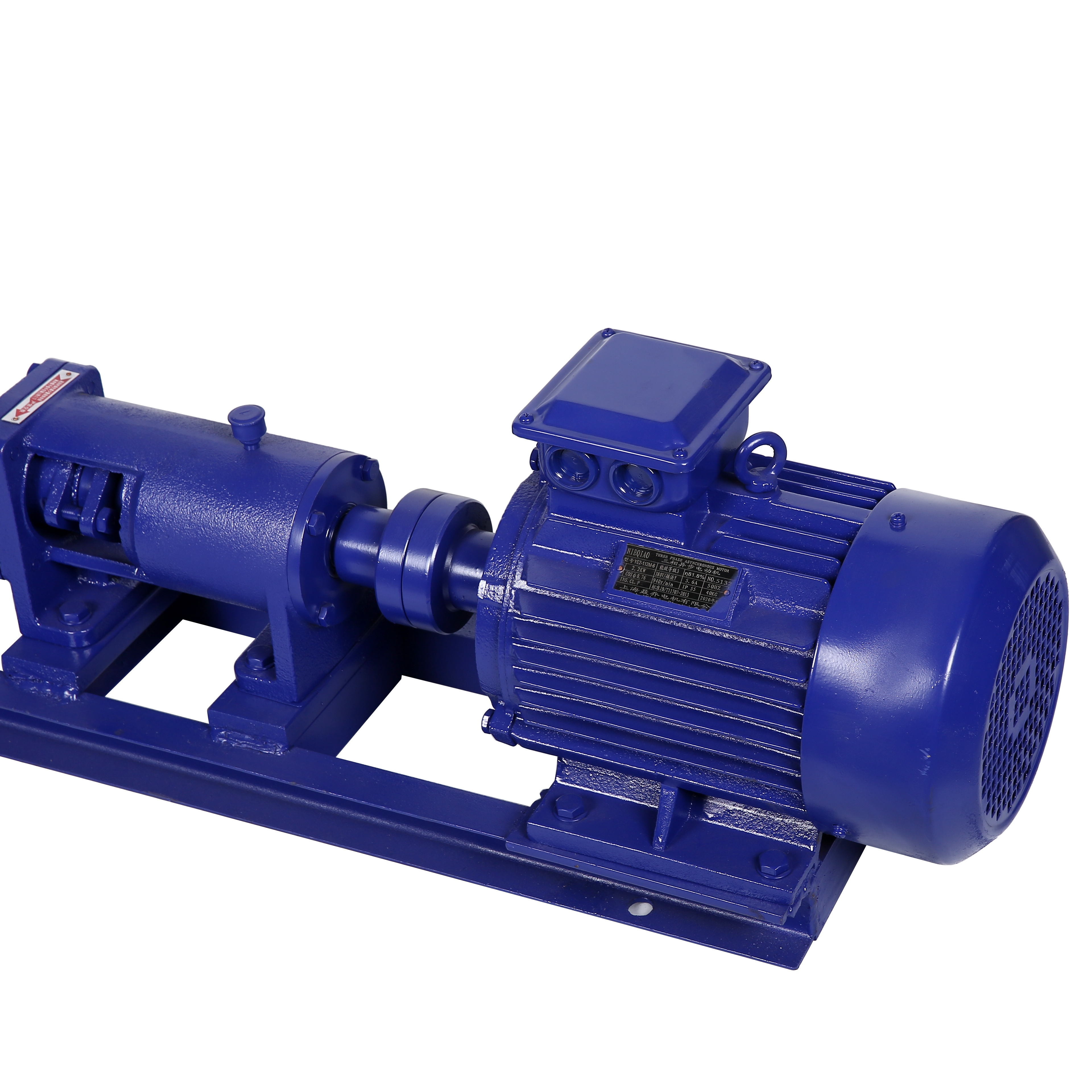 Cast iron G-type screw pump sludge mud transfer pump suction oil pump