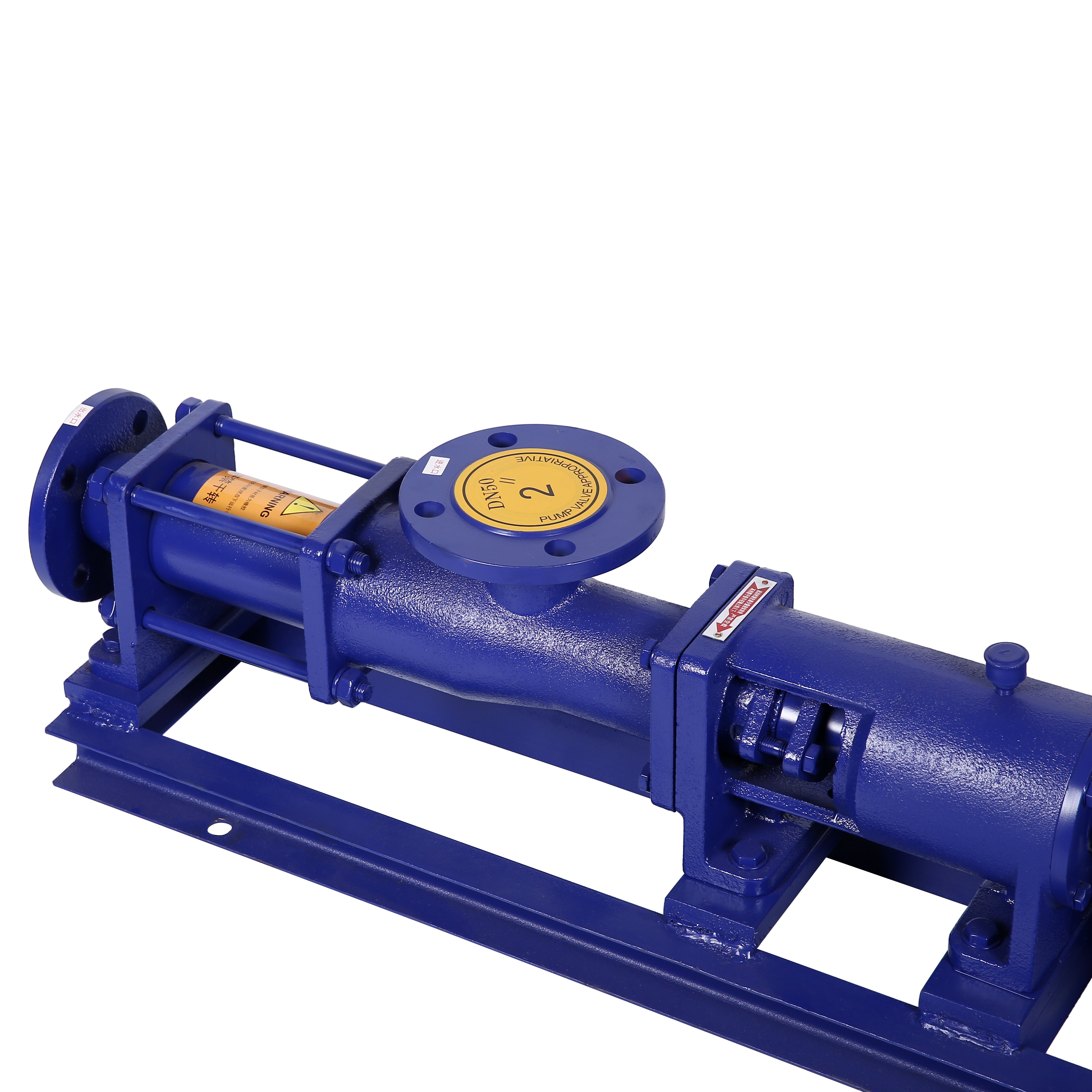 Cast iron G-type screw pump sludge mud transfer pump suction oil pump