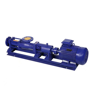 Cast iron G-type screw pump sludge mud transfer pump suction oil pump