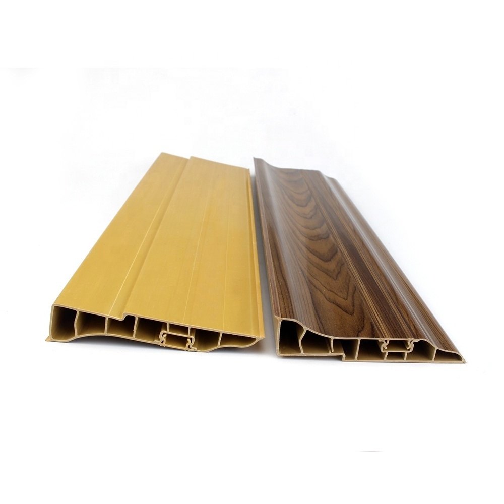 P95-A, RAITTO waterproof plastic trim molding PVC wall baseboard floor skirting board