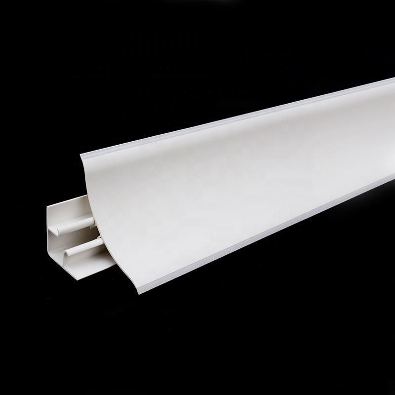 CM-60-A, Ruitai Plastic PVC Decor Profile Cornice Baseboard Plastic Skirting Cove Ceiling Wall Moulding Trim