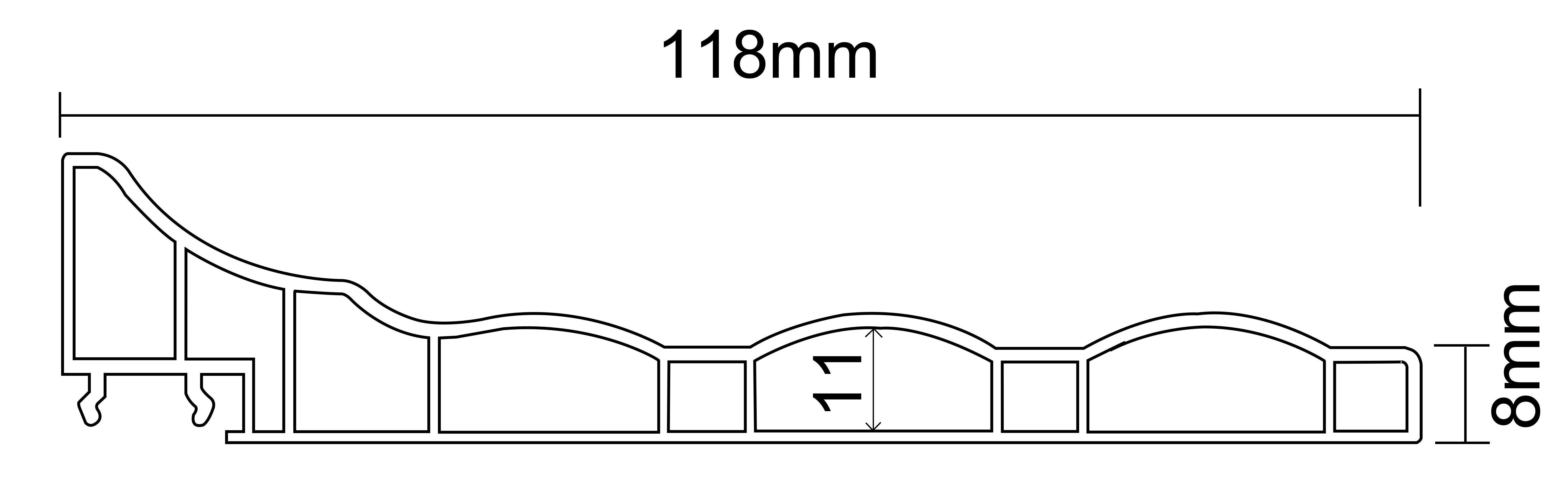 CRT-S-120, RAITTO window ceiling PVC build decor pelmet simple box cover three tracks curtain rail cover