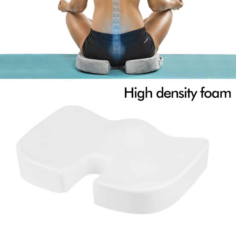 OEM ODM Coccyx Car  High Density Foam Orthopedic Seat Cushion