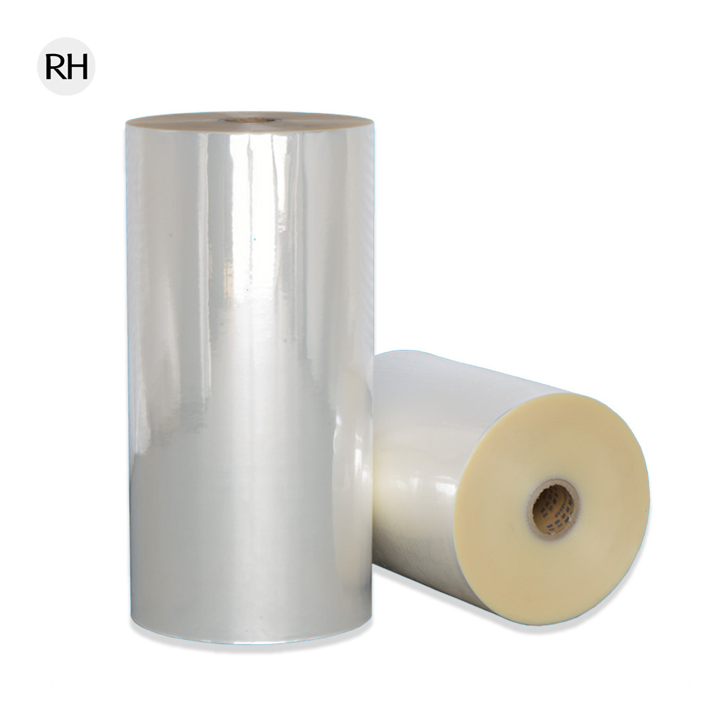 PVC Transparent  Shrink Film Roll Heat Labels Wrap Around Shrink Sleeves Label Roll