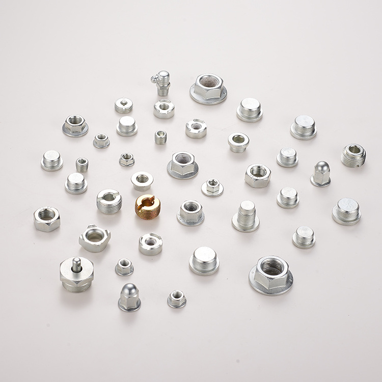 Factory Custom Car Special Nuts Non Standard Fastener Hex Flange Self Locking Nut