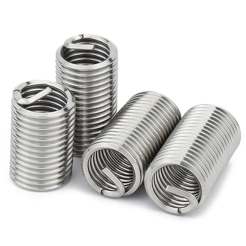 304 Stainless Steel Screw Thread Repair Sleeve Wire Coiled Helical Sleeve Thread Insert