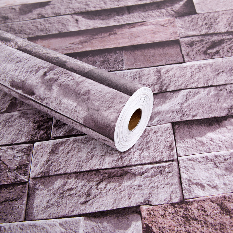 waterproof self adhesive brick texture wallpaper 10m 3d wall sticker