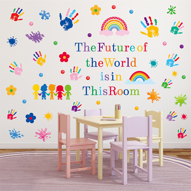 Custom Kids Bedroom Peel And Stick Wallpaper Cartoon 3D Wall Mural Photos