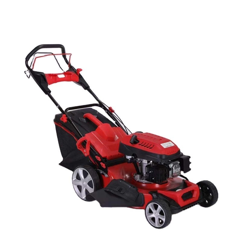 High quality big power 139cc gasoline grass cutting machine China lawn mowers for sale