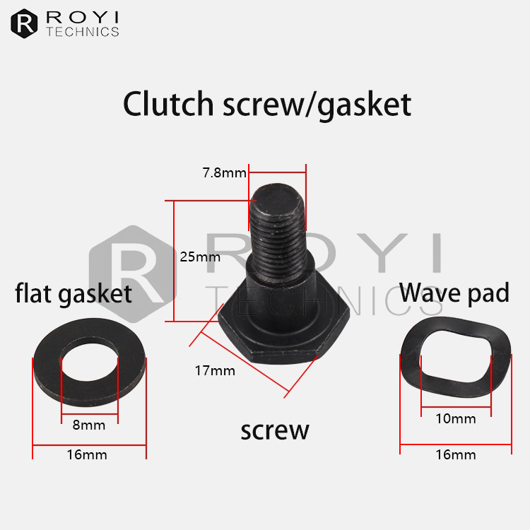 Brush Cutter Clutch with Screw Washer Set Wholesale for 40-5/139F/140F/GX35/430 Trimmer Mower Sprayer Parts