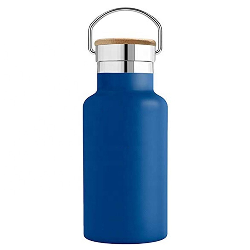 Custom Metal 350ml Vacuum Flask Big Mouth insulated stainless steel water bottles