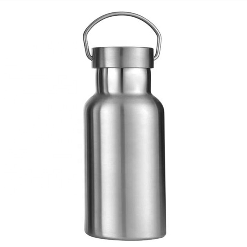 Custom Metal 350ml Vacuum Flask Big Mouth insulated stainless steel water bottles