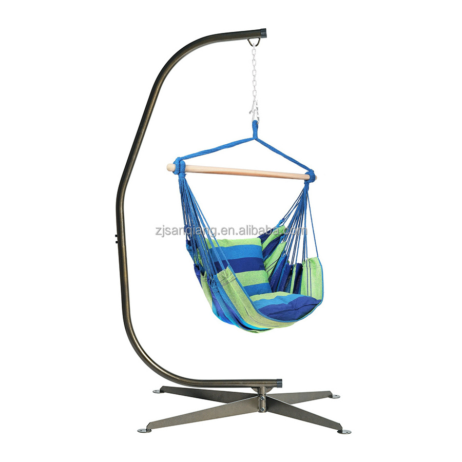 Durable C Metal frame Swing Chair Stand for Hanging Hammock Chair