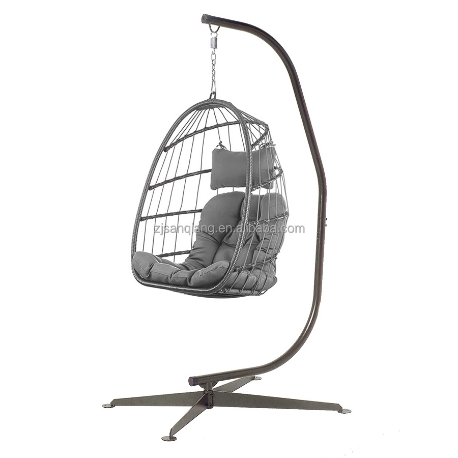 Durable C Metal frame Swing Chair Stand for Hanging Hammock Chair