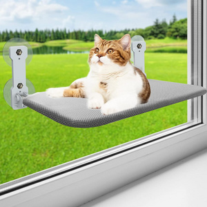 Cat Hanging Bed Comfortable Kitten Hammock Perch foldable Cat Sunny Window Seat Mount Sleeping Hammock For Cats