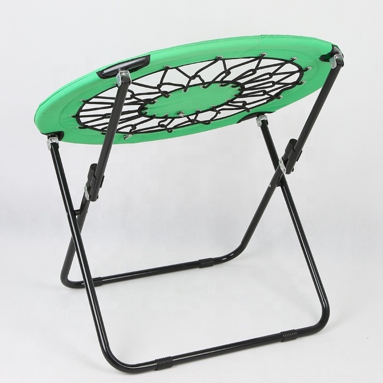 Round Summer Bungee Cord Folding Elastic Chair