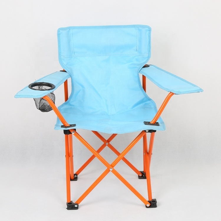 Outdoor Folding Camp Picnic Beach Chairs with carry bag and cup holder for Children