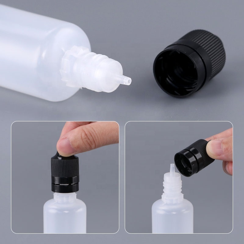 20ml soft PE squeeze small glue dropper 10ml plastic bottle