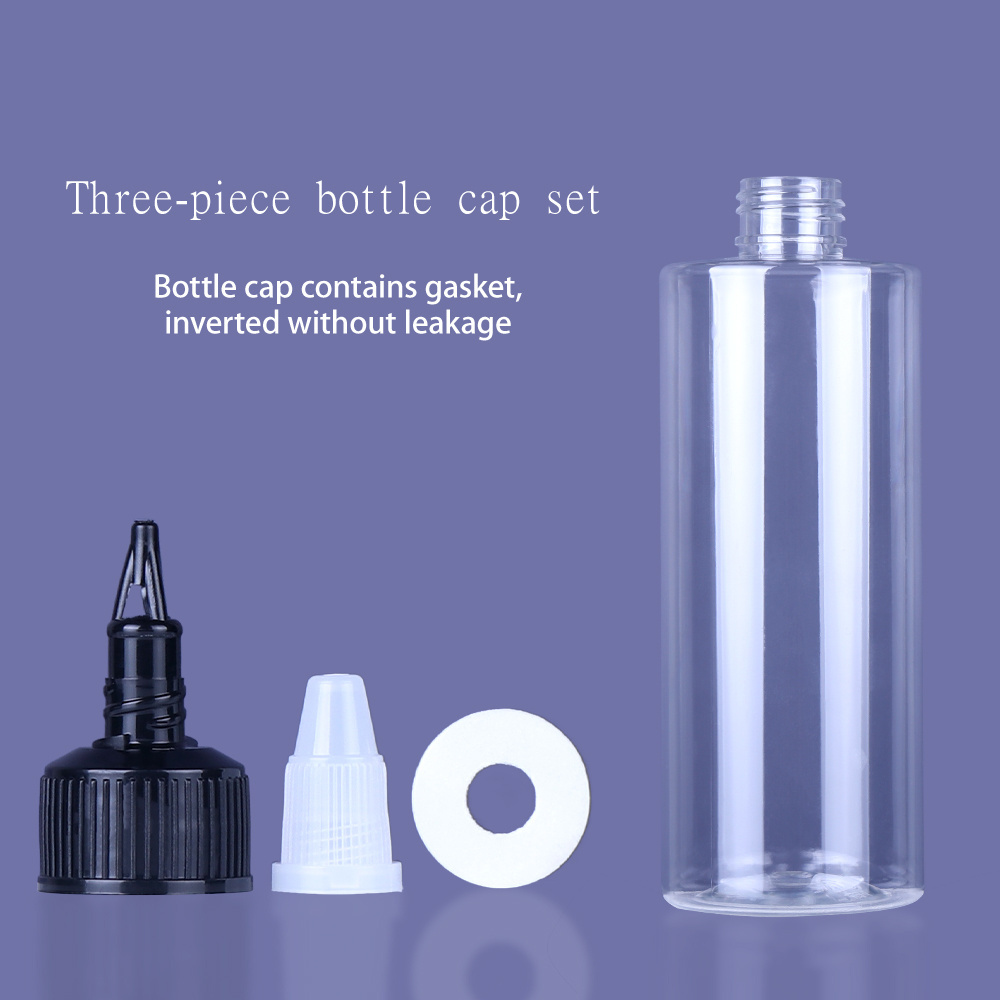 Plastic Squeeze Bottle for salad dressing sauce honey squeeze bottle