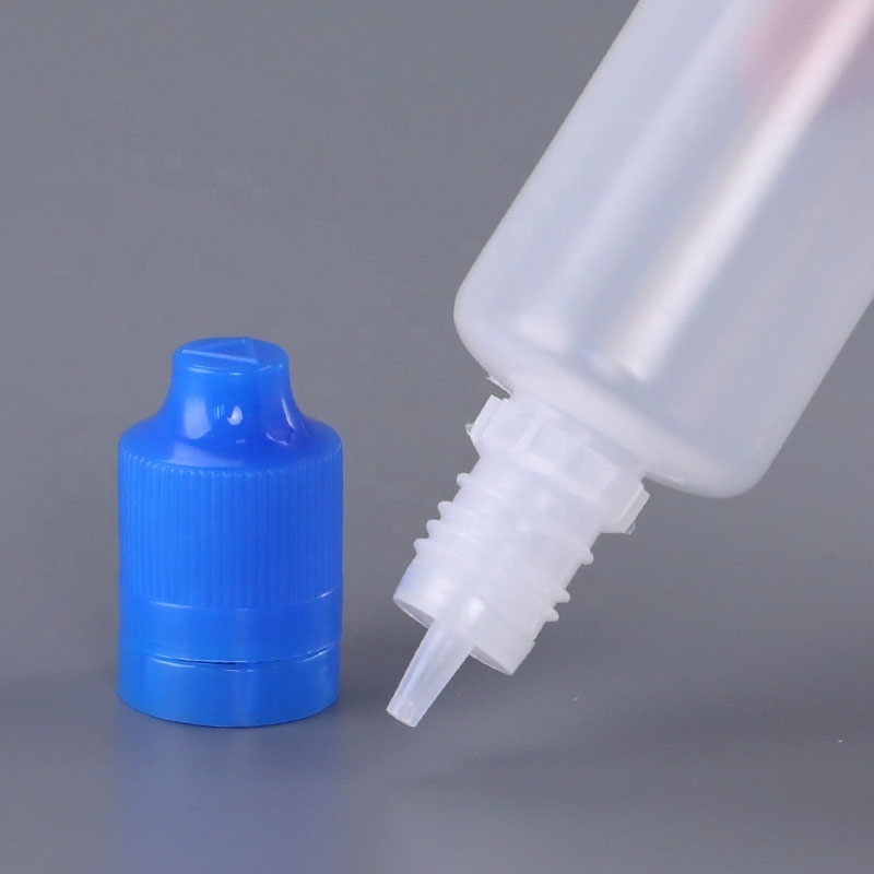 20ml soft PE squeeze small glue dropper 10ml plastic bottle