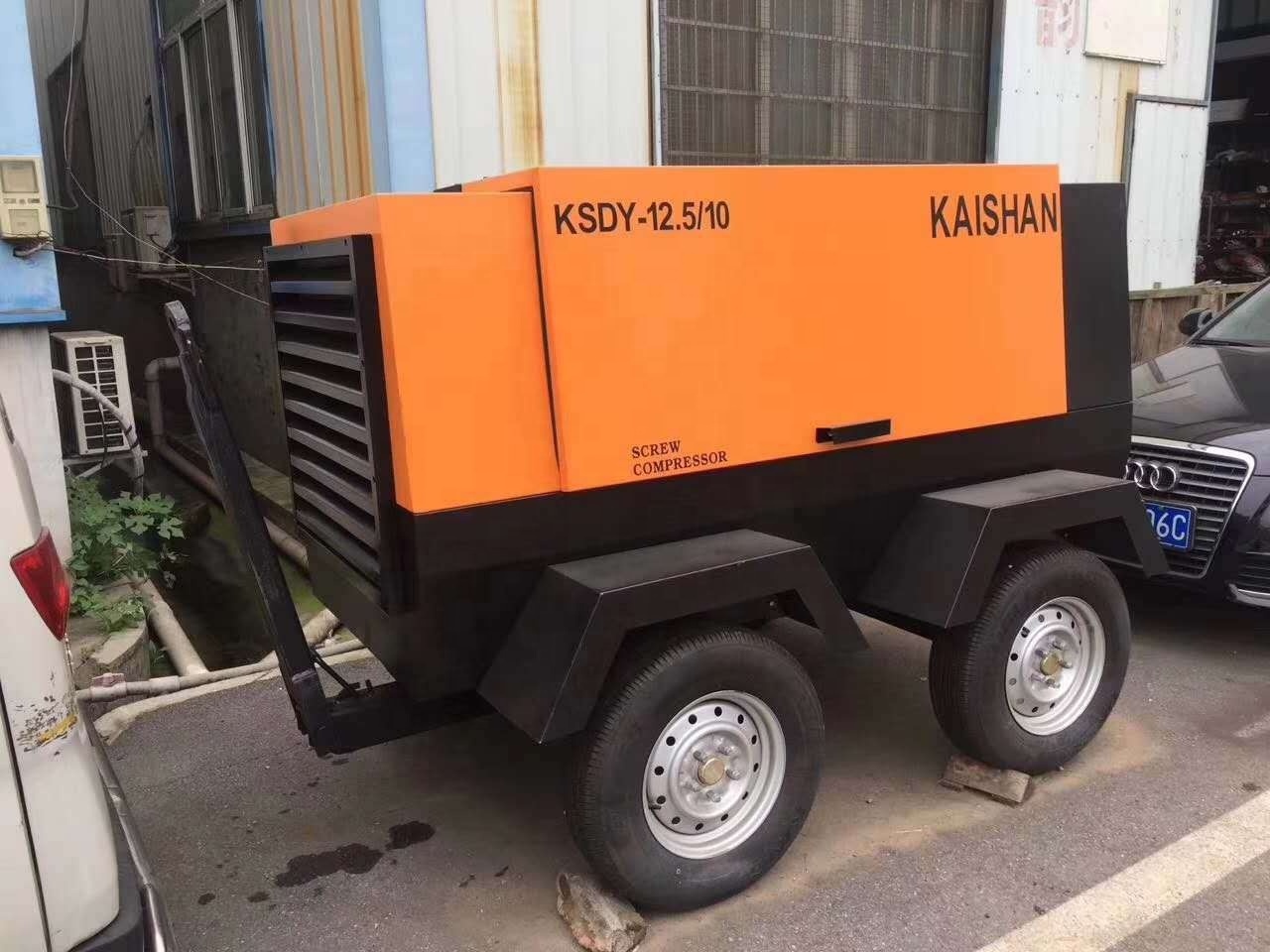 STARS 2024 New Technology 582 CFM 118  PSI Portable  Kaishan Electric Power  Air Compressor