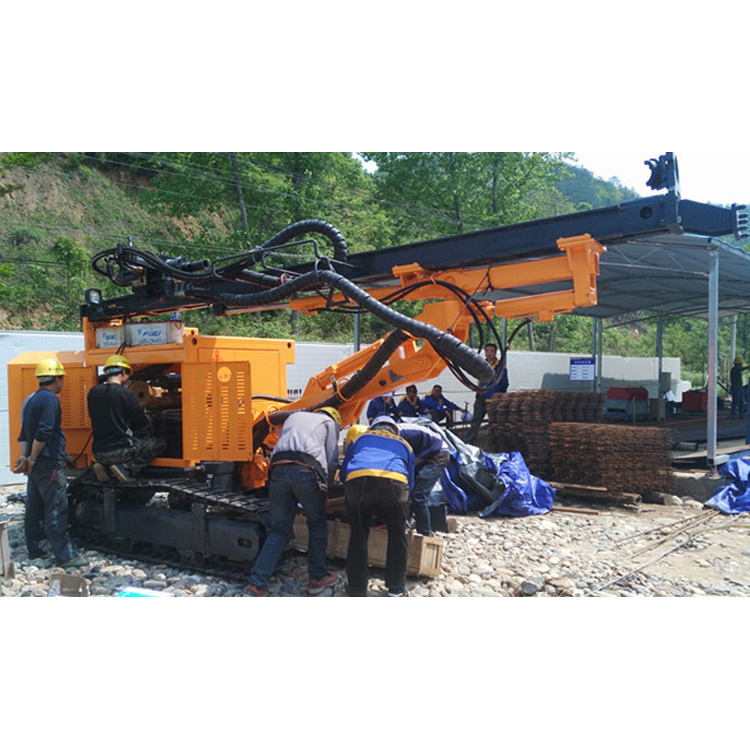 mini track drill mining rock drilling machine electrical mine drilling rig