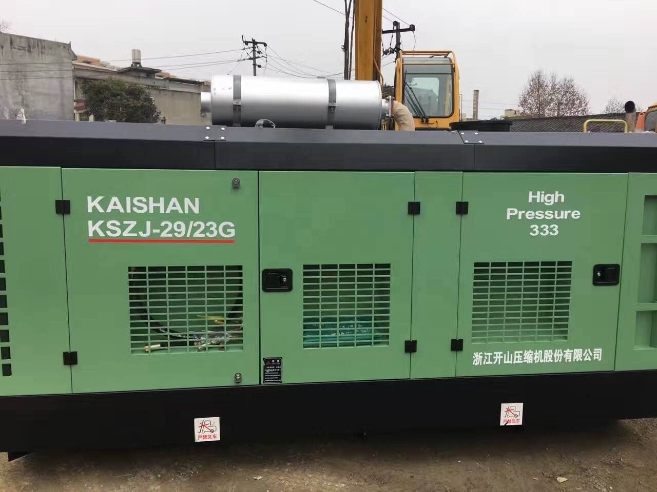 Kaishan KSZJ18/17 for Water Well Drilling Rig for Chile Diesel Engine Air Compressor