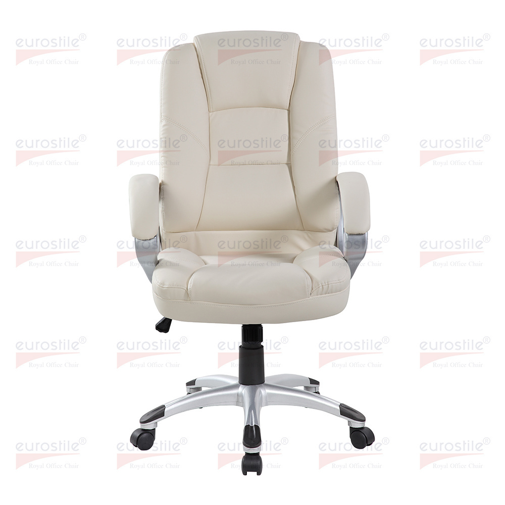 Eurostile 2022 Best Selling High Quality PU Leather Erognomic Height  Adjustable  Revolving Office  Chair for sale