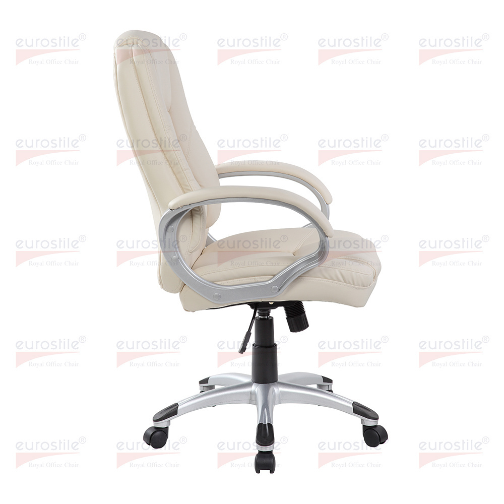 Eurostile 2022 Best Selling High Quality PU Leather Erognomic Height  Adjustable  Revolving Office  Chair for sale