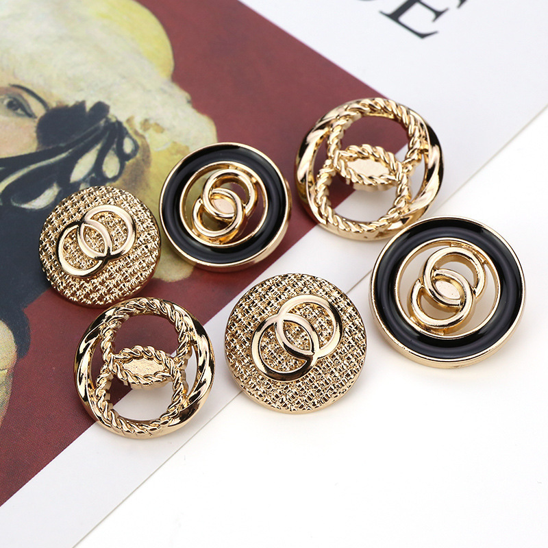 Customized Logo Brass Copper Metal Custom Denim Jeans Shank Tack Buttons For Clothing Coat