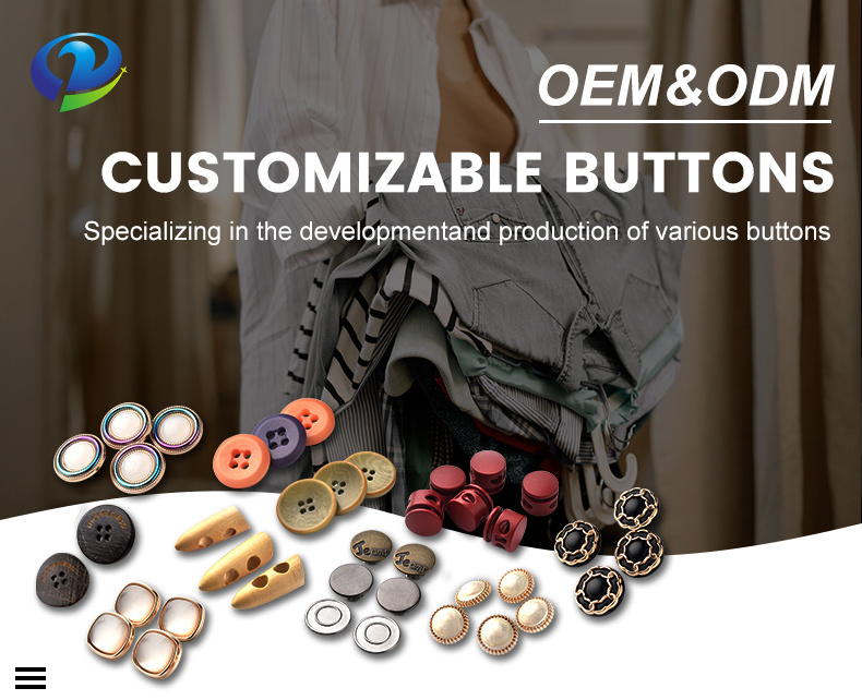 Customized Logo Brass Copper Metal Custom Denim Jeans Shank Tack Buttons For Clothing Coat