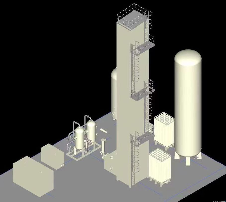 New rich gas can gas cryogenic nitrogen generator for Manufacturing Plant