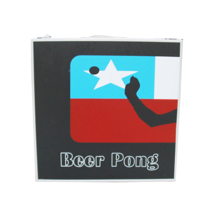 High quality Aluminum folding beer  pong party table 6x3