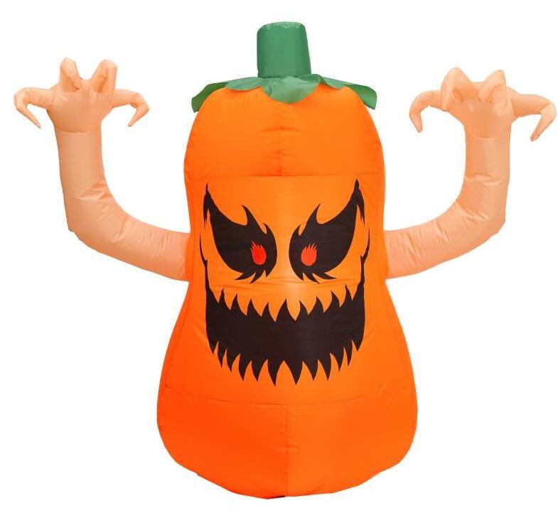 Outdoor Hot Halloween Decoration LED Lights Pumpkin giant inflatable model inflatable advertising halloween product