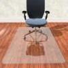 New product 2023 popular high quality Gaming Clear Chair Mat Office desk chair mat  for carpeted floor