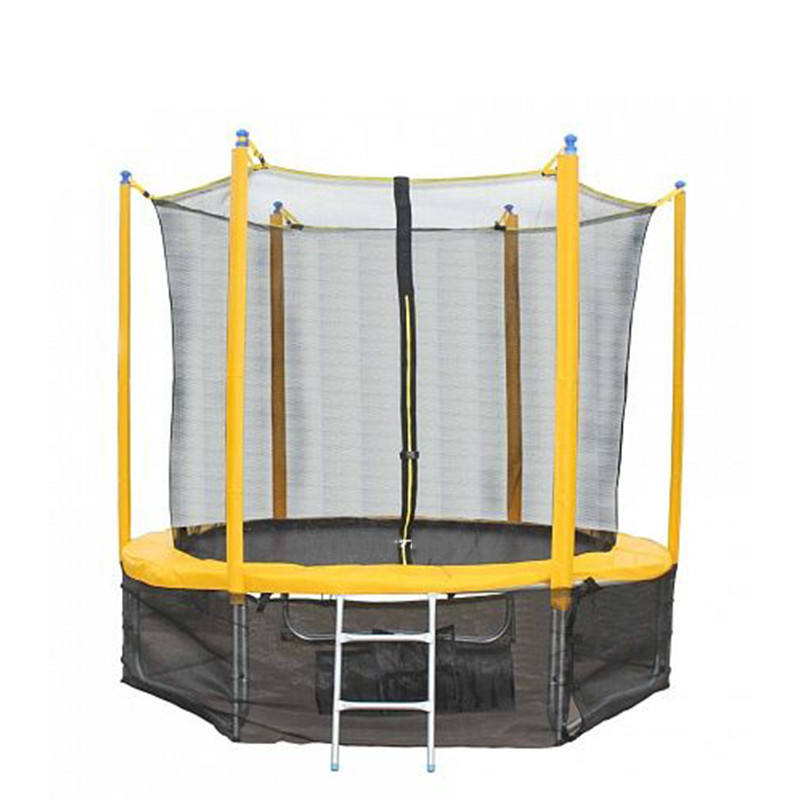 Sundow 1.5m 6ft-16ft Bungee Trampoline Spring With Enclosure Safety Plage Outdoor Trampoline With Net