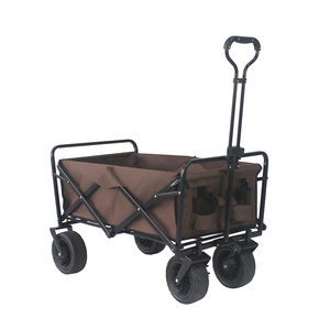 Foldable Picnic Camping Wagon Cart Outdoor Garden Beach Cart Wagon