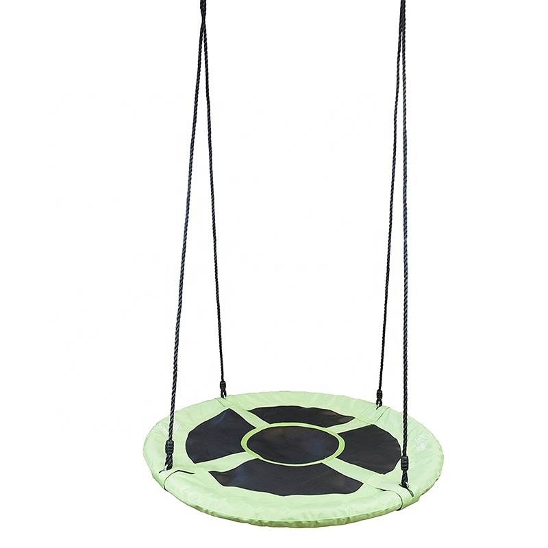 Sundow Christmas Gift  Popular Easy Assemble Kids Climbing Hanging Outdoor Garden Tree Swing With Rope Saucer