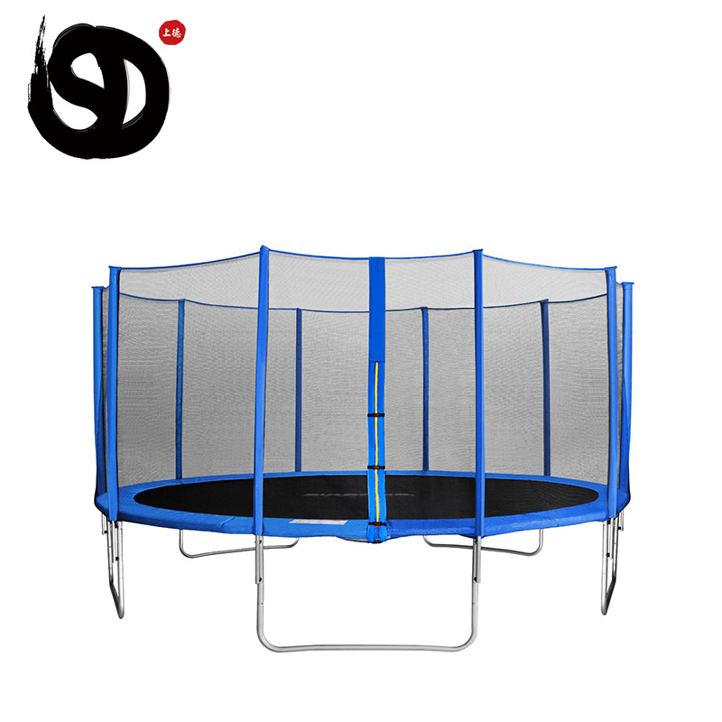 Sundow Top Quality Trampolines Bed 15Ft Jump Indoor Outdoor Kids Jumping Trampoline With Safety Net