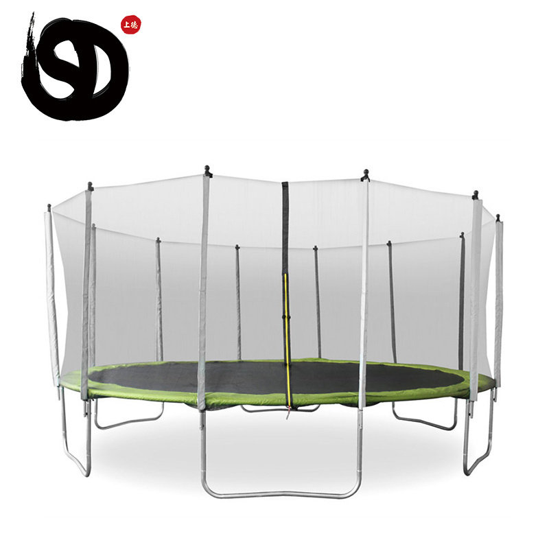 Sundow Top Quality Trampolines Bed 15Ft Jump Indoor Outdoor Kids Jumping Trampoline With Safety Net