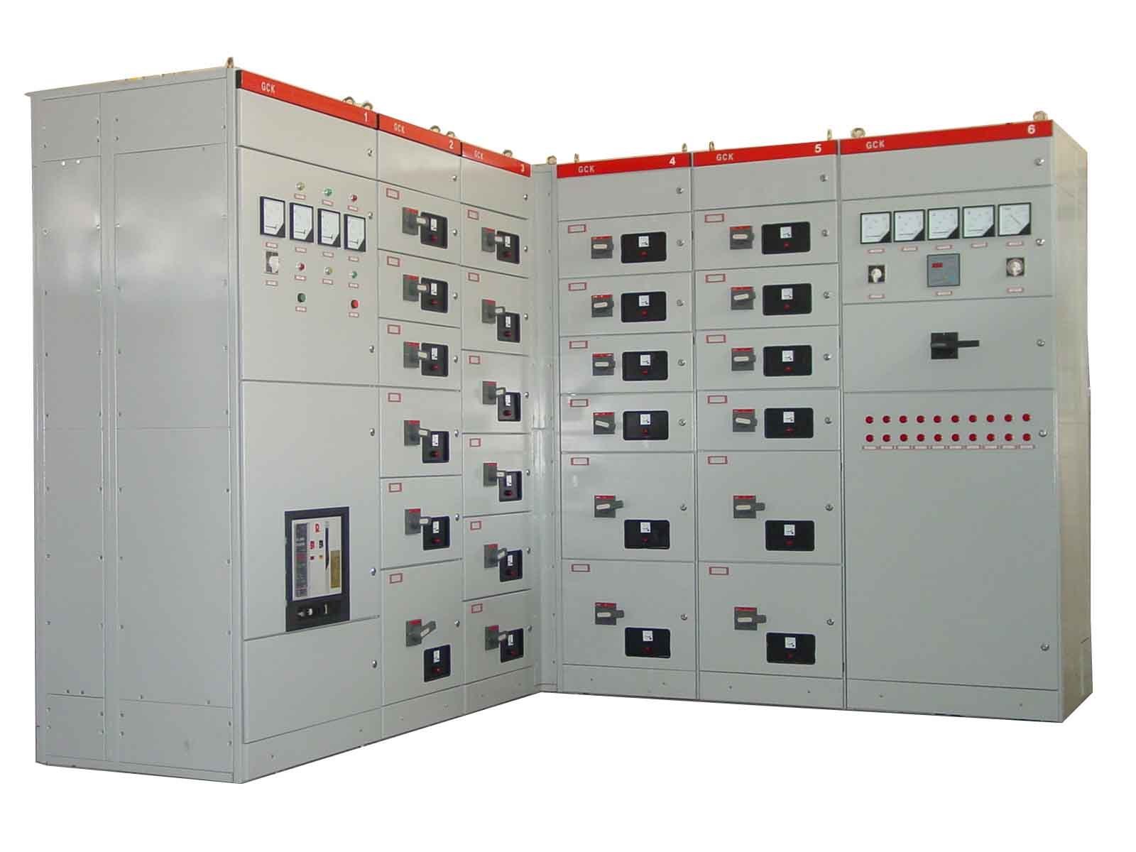 GCK GCS MNS AC Low-Voltage Withdrawable Switch Distribution Cabinet 24kv Rated Three-Phase Switchgear Made of Aluminum Metal