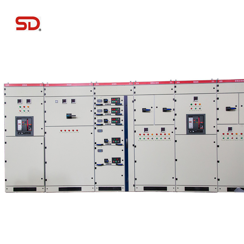 GCK GCS MNS AC Low-Voltage Withdrawable Switch Distribution Cabinet 24kv Rated Three-Phase Switchgear Made of Aluminum Metal