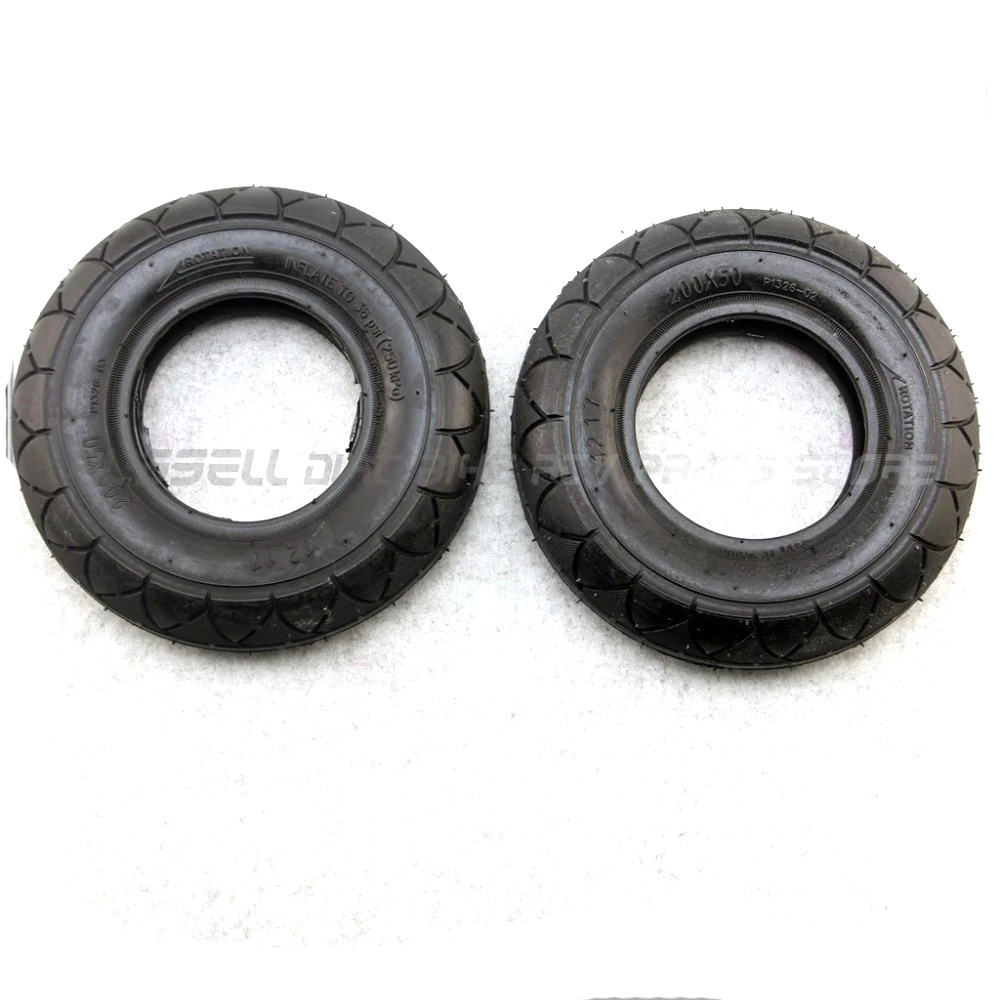 200x50 Folding Electric Scooter Tire 8 inch Tyre and inner tube For Speedway E-Scooter Pocket Bike Razor E100 E150 E200 2pcs