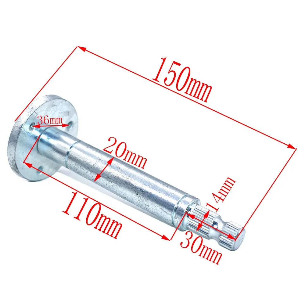 Steering wheel 3-hole base fixing seat shaft is used for refitting kart self-made four-wheel electric car steering accessories