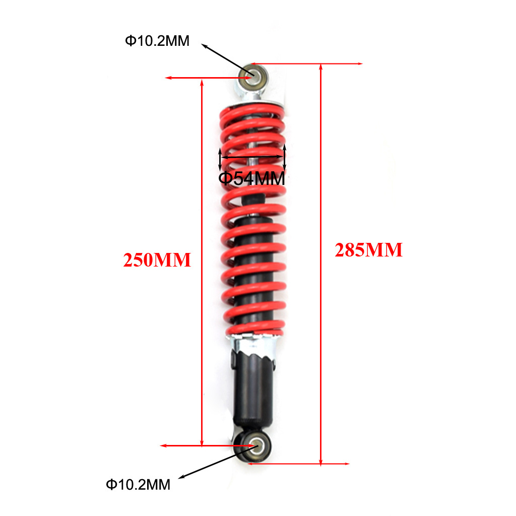 285mm Shock absorber Suspension Swing Arm Upper/Lower Steering Knuckle Spindle 4 STUD Wheel Hub Fit For Buggy ATV Parts