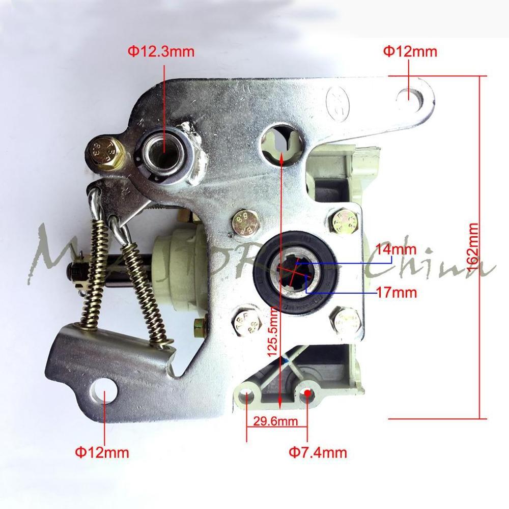 Reverse Gear box ATV 110cc Assy Shaft Drive Gear Box Trans GO KART Atv Box for Trike Motorcycle Go Kart Quad Buggy Tricycle