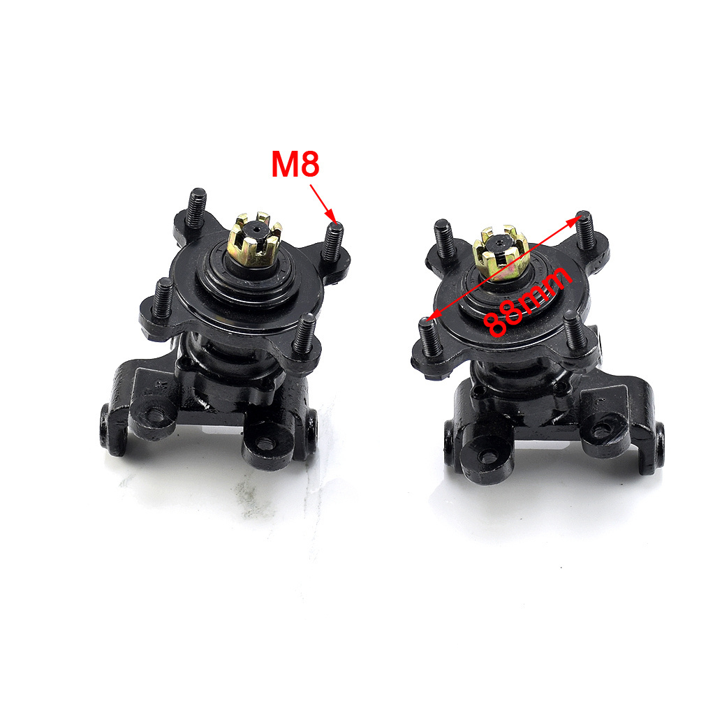 300mm Suspension Swing Arm Upper/Lower Steering Knuckle Spindle 4 STUD Wheel Hub Fit For Buggy ATV Parts