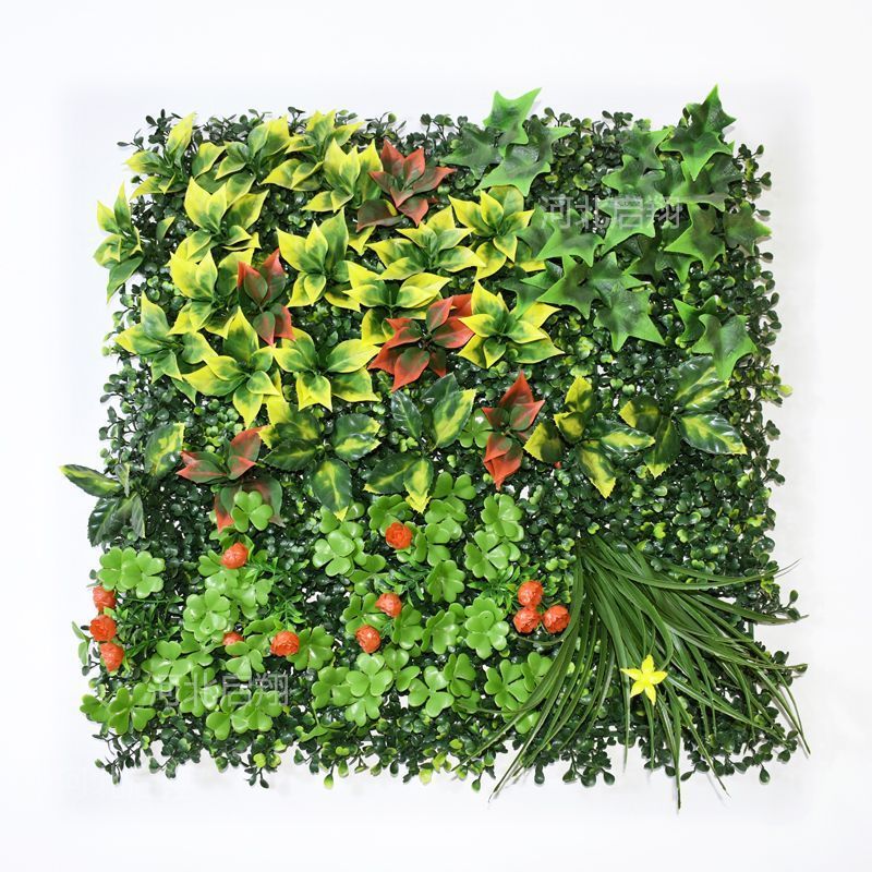 New Design Customized Jungle Style Vertical Plants Wall Artificial Wall Hanging Plant Green Grass Wall for Home Decoration Opp