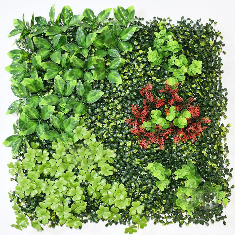 New Design Customized Jungle Style Vertical Plants Wall Artificial Wall Hanging Plant Green Grass Wall for Home Decoration Opp